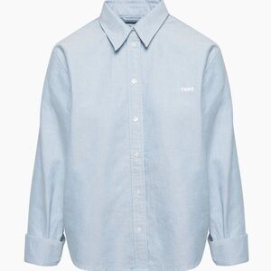 Aritzia_Tna Bixby Oxford Shirt Classic-fit cotton oxford button-up shirt_XS